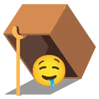 Mausefalle + sabberndes Gesicht