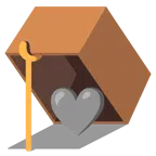 Mausefalle + graues Herz