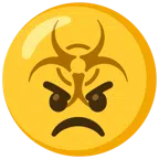 biohazard + angry face