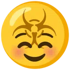 biohazard + smiling face