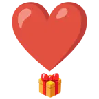 exclamación de corazón + regalo