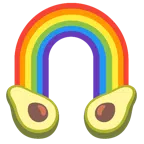 Regenbogen + Avocado