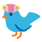 ptak + tulipan