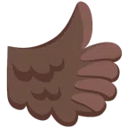 pulgar hacia arriba + búho