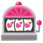 dos corazones + máquina tragaperras