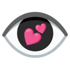 dos corazones + ojo