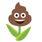 Kothaufen + Tulpe
