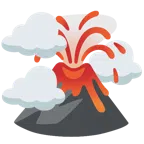 Wolke + Vulkan