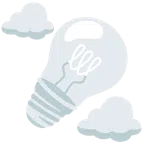 Wolke + Glühbirne