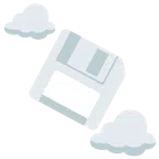 Wolke + Diskette
