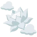 Wolke + Lotusblüte