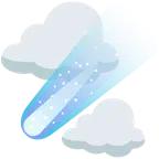 Wolke + Komet