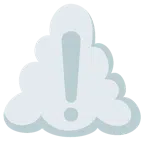 Wolke + Warnung