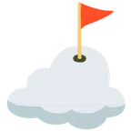 Wolke + Golffahne
