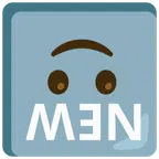 뉴 + 거꾸로 된 얼굴