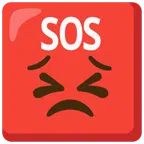pulsante SOS + faccina perseverante