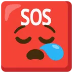 pulsante SOS + faccina assonnata