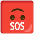 pulsante SOS + faccina sottosopra