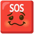 pulsante SOS + faccina stordita