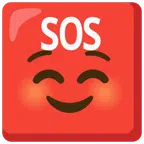 pulsante SOS + faccina sorridente