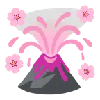 Vulkan + Kirschblüte