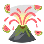 Vulkan + Wassermelone