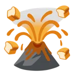 Vulkan + Brot