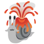 Vulkan + Schnecke