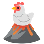 Vulkan + Huhn