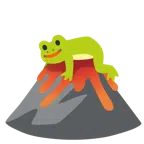 Vulkan + Frosch