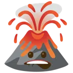 Vulkan + auf Lippe beißen