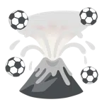 Vulkan + Fußball