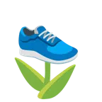 Tulpe + Sportschuh