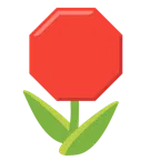 Tulpe + Stoppschild