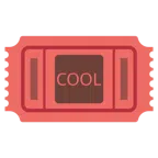 biglietto d’ingresso + pulsante COOL