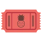biglietto d’ingresso + ananas