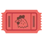 biglietto d’ingresso + gallina