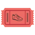biglietto d’ingresso + scarpa sportiva
