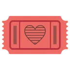 biglietto d’ingresso + cuore blu