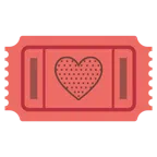 biglietto d’ingresso + cuore giallo