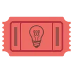 biglietto d’ingresso + lampadina