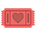 biglietto d’ingresso + cuore nero