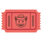 biglietto d’ingresso + faccina con cappello da cowboy