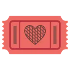 biglietto d’ingresso + cuore arancione
