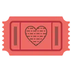 biglietto d’ingresso + cuore azzurro