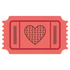 biglietto d’ingresso + cuore grigio