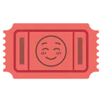 biglietto d’ingresso + faccina sorridente