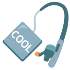 canna da pesca + pulsante COOL
