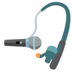canna da pesca + microfono