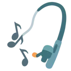 canna da pesca + note musicali